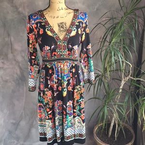 ECI New York V-neck Dress  Sz M